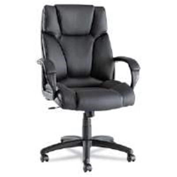 Alera Technologies Fraze High Back Swivel Tilt Chair- Black Leather YYAZ-ALEFZ41LS10B - main